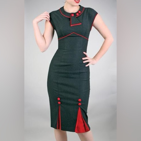 NWT Stop Staring! 30s Inspired Bombshell Dress - Picture 1 of 11